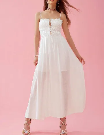 Rochie lunga SHEIN, alb