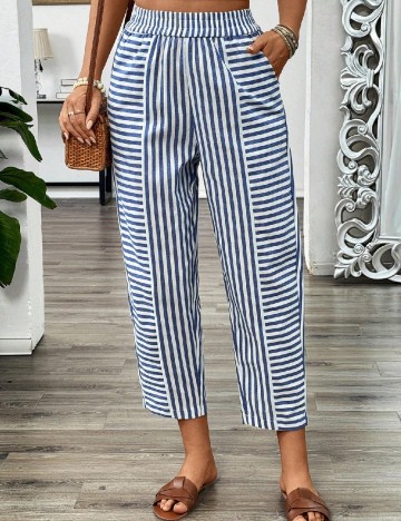 Pantaloni SHEIN, albastru