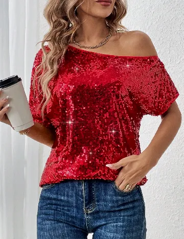 Bluza Emery Rose, rosu