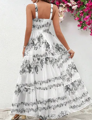 Rochie lunga SHEIN, alb