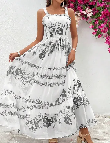 Rochie lunga SHEIN, alb