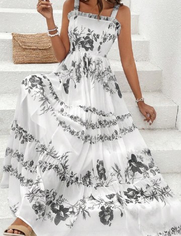 Rochie lunga SHEIN, alb
