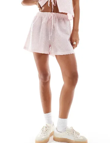 Pantaloni scurti ASOS, roz