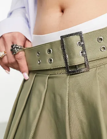 Fusta pantalon ASOS, verde