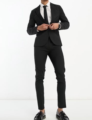 Sacou ASOS, negru