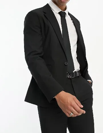 Sacou ASOS, negru