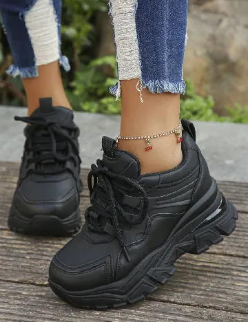 Adidasi SHEIN, negru