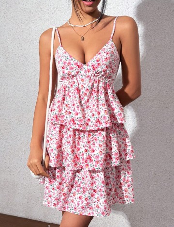 Rochie scurta SHEIN, alb
