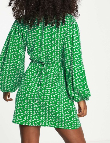Rochie scurta Glamorous, verde