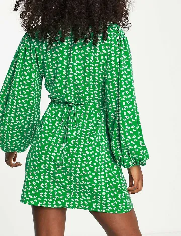 Rochie scurta Glamorous, verde
