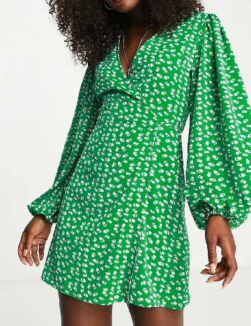 Rochie scurta Glamorous, verde