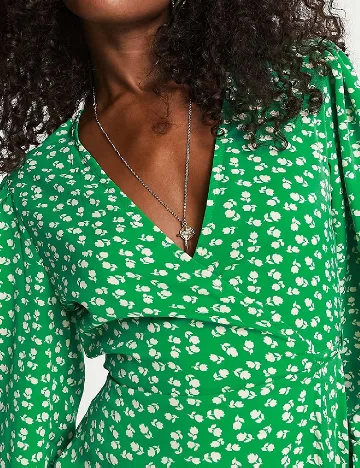 Rochie scurta Glamorous, verde