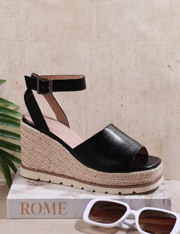 Sandale SHEIN, negru Negru