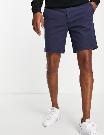 Pantaloni scurti Topman, bleumarin