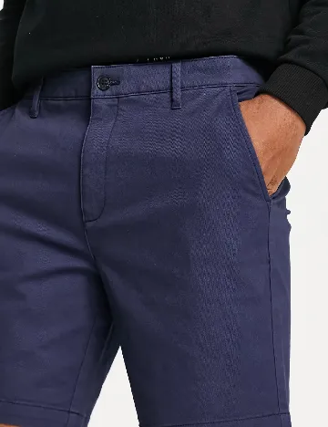Pantaloni scurti Topman, bleumarin