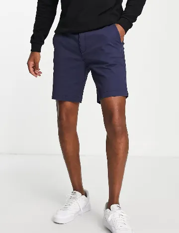 Pantaloni scurti Topman, bleumarin