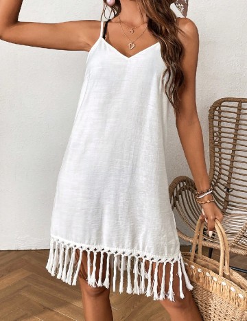 Rochie scurta SHEIN, alb