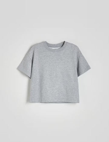 Tricou Reserved, gri
