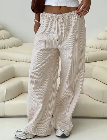 Pantaloni SHEIN, crem