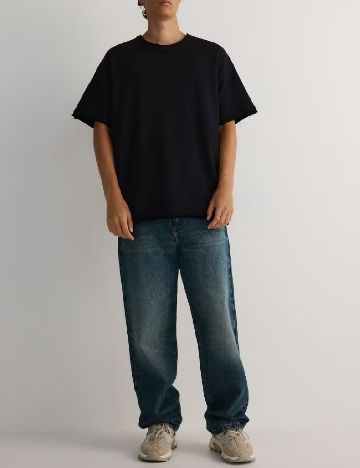 Tricou Oversize Reserved, negru