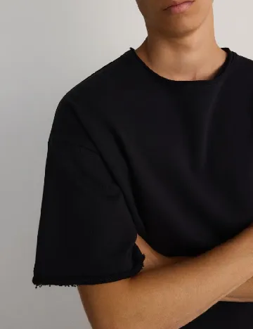 Tricou Oversize Reserved, negru