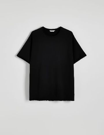 Tricou Oversize Reserved, negru