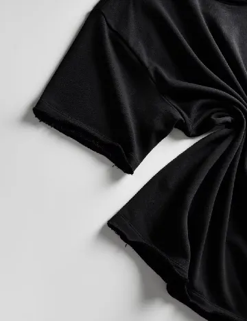 Tricou Oversize Reserved, negru