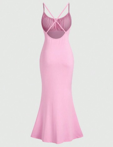Rochie lunga SHEIN, roz