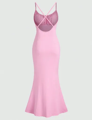 Rochie lunga SHEIN, roz