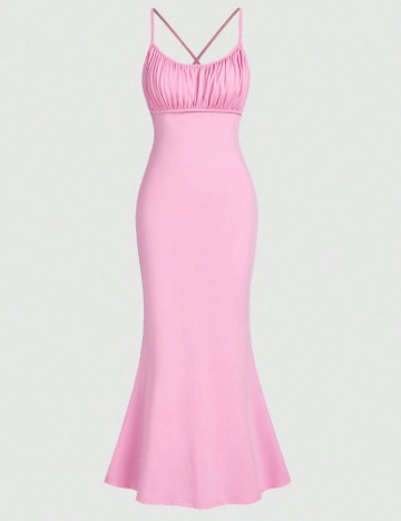 Rochie lunga SHEIN, roz