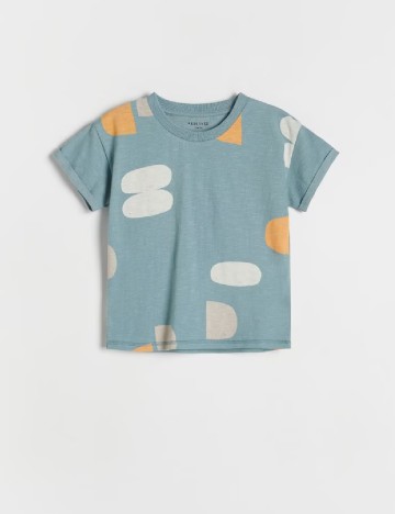 Tricou Oversize Reserved, albastru