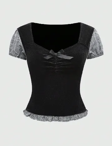 Bluza Romwe, negru