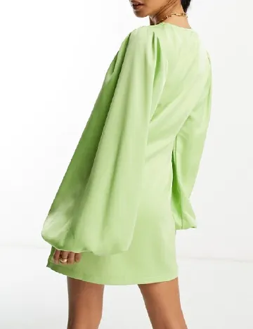 Rochie scurta Pretty Lavish, verde