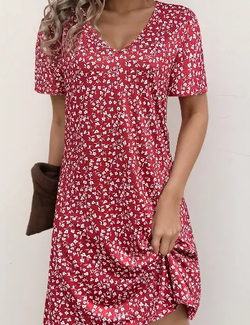 Rochie scurta SHEIN, rosu