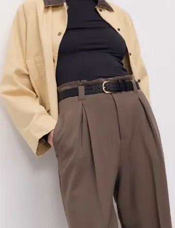 Pantaloni Reserved, maro