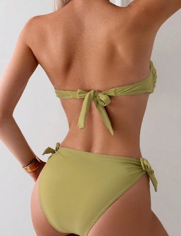 Costum de baie SHEIN, verde
