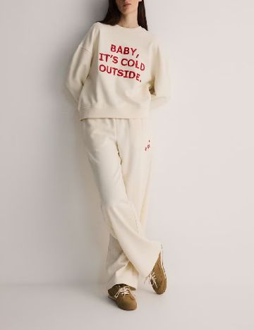 Pantaloni Reserved, crem