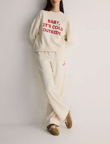 Pantaloni Reserved, crem