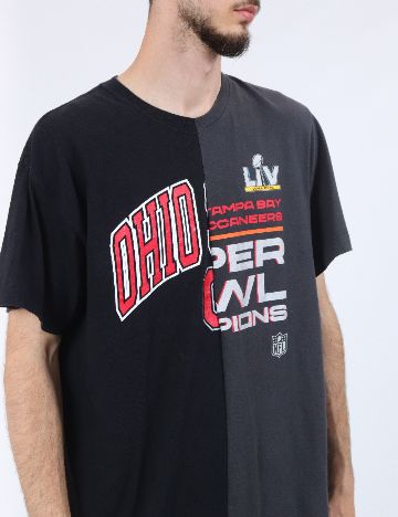 Tricou Glass Onion, gri/negru