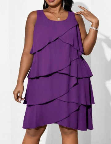 Rochie scurta SHEIN CURVE, mov