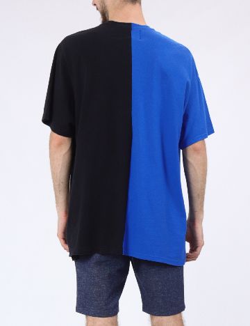 Tricou Glass Onion, albastru/negru