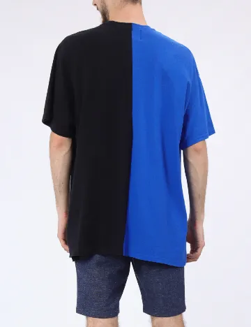 Tricou Glass Onion, albastru/negru