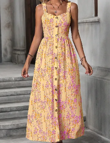 Rochie lunga SHEIN, galben