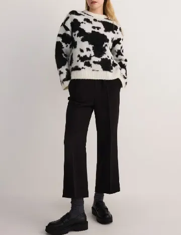 Pantaloni Reserved, negru