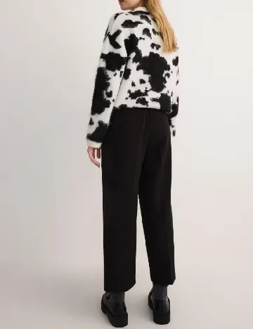 Pantaloni Reserved, negru