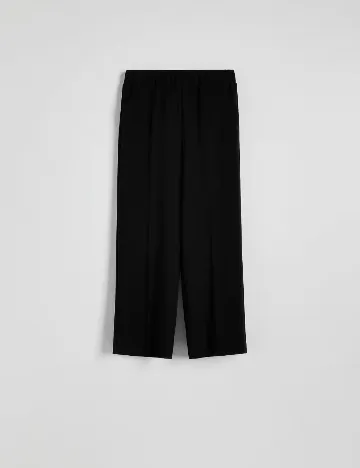 Pantaloni Reserved, negru