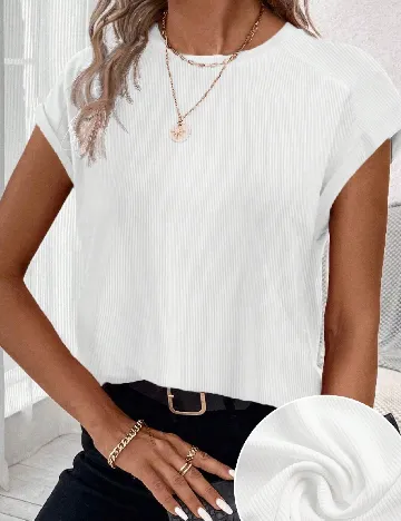 Tricou SHEIN, alb