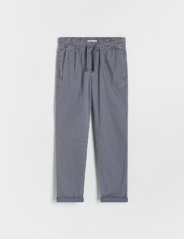 Pantaloni Reserved, gri petrol