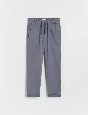 Pantaloni Reserved, gri petrol