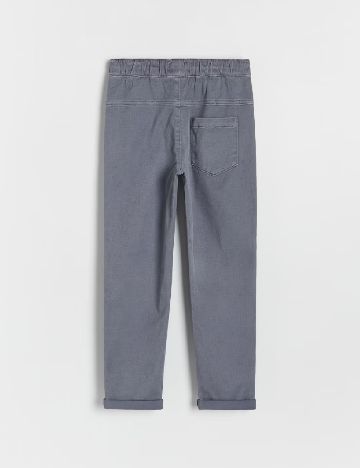 Pantaloni Reserved, gri petrol